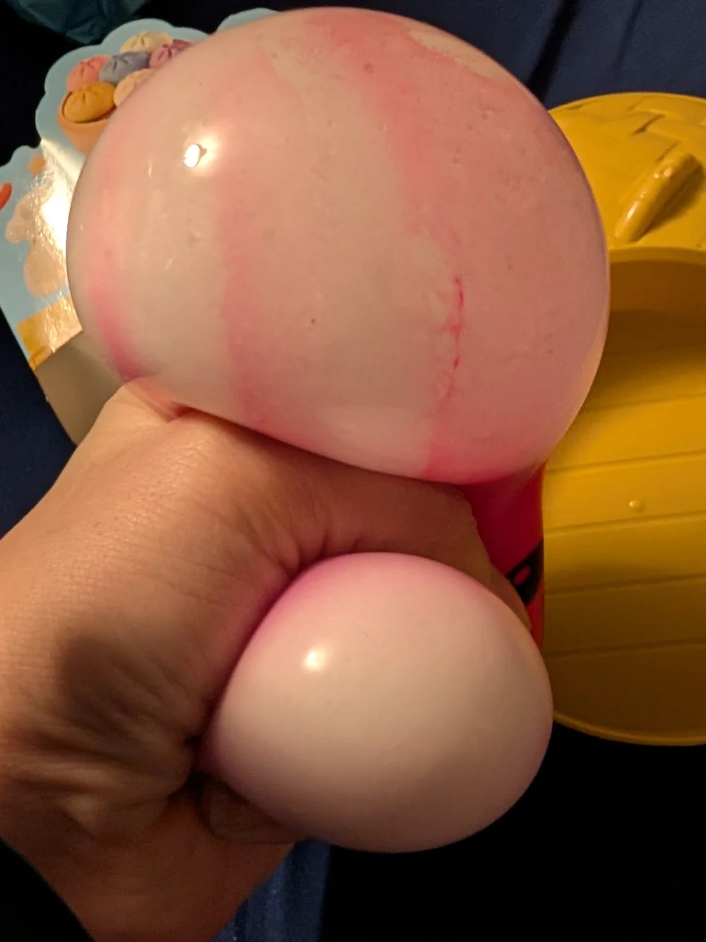 New Pink And Orange Dumbling